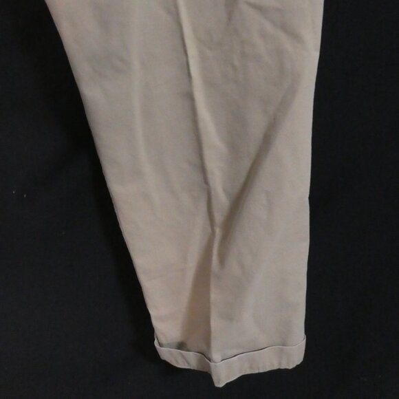 Y2K | OLD NAVY | 36 x 32 | Classic Beige Straight Leg Cotton Pants - Picture 16 of 16